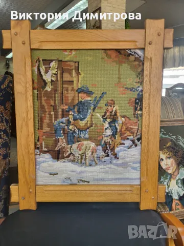 Гоблен с ловен мотив