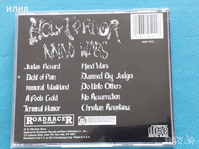 Holy Terror – 1988 - Mind Wars(Thrash,Speed Metal), снимка 5 - CD дискове - 42469445