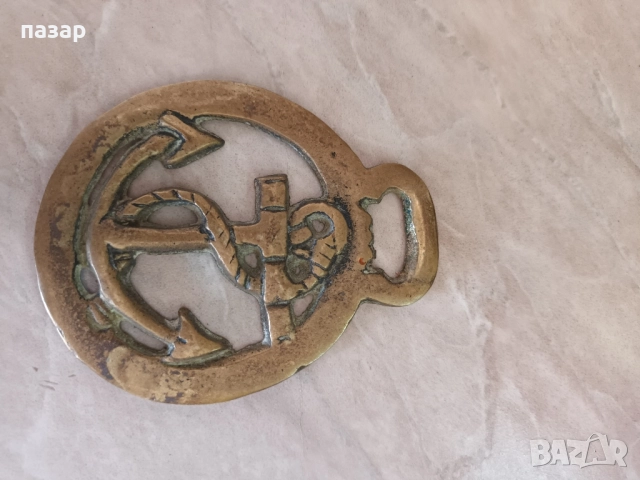 Бронзови котви колекция 2 броя , снимка 2 - Антикварни и старинни предмети - 52176121