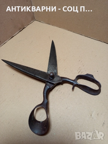 Стара Немска Кожарска Ножица., снимка 3 - Антикварни и старинни предмети - 51537774