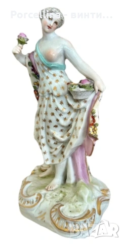 “Дамата с розата” прекрасна  млада дама 