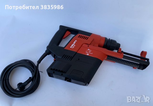 HILTI TE 5 DRS Кабелна ударна бормашина със ситема за улавчне на прах, снимка 3 - Други инструменти - 42303967