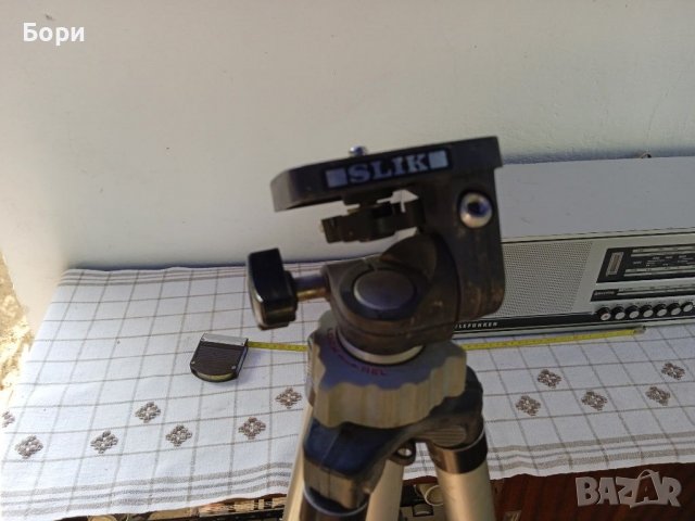 SLIK 800G трипод,триножник,статив, снимка 7 - Чанти, стативи, аксесоари - 37510113