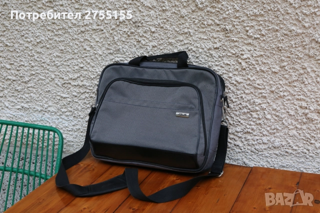 Чанта ASUS за лаптоп има вътре прегради и дълга дръжка., снимка 4 - Лаптоп аксесоари - 52173360