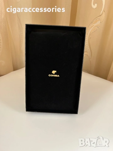 Хумидор COHIBA за 5 пури – кожен калъф, преносим, снимка 5 - Табакери - 50898536