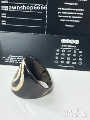 Костен пръстен – изящен и стилен аксесоар, снимка 6 - Пръстени - 48597817