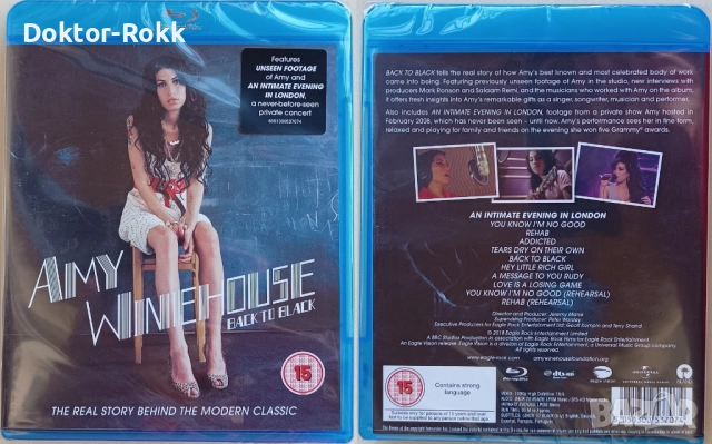 Amy Winehouse - CD + BLURAY - оригинални издания , снимка 3 - CD дискове - 39366942