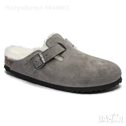 Birkenstock Boston Shearling чехли, снимка 3 - Чехли - 56012881