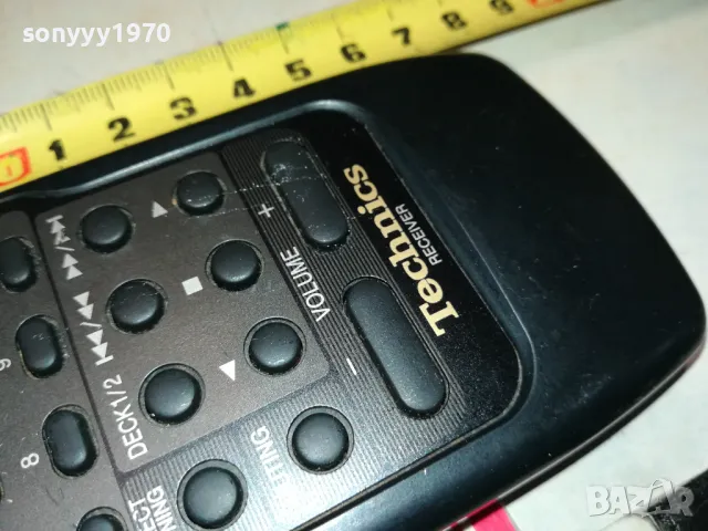 TECHNICS EUR642175 RECEIVER REMOTE-ВНОС SWISS 1205251921, снимка 5 - Ресийвъри, усилватели, смесителни пултове - 50258424