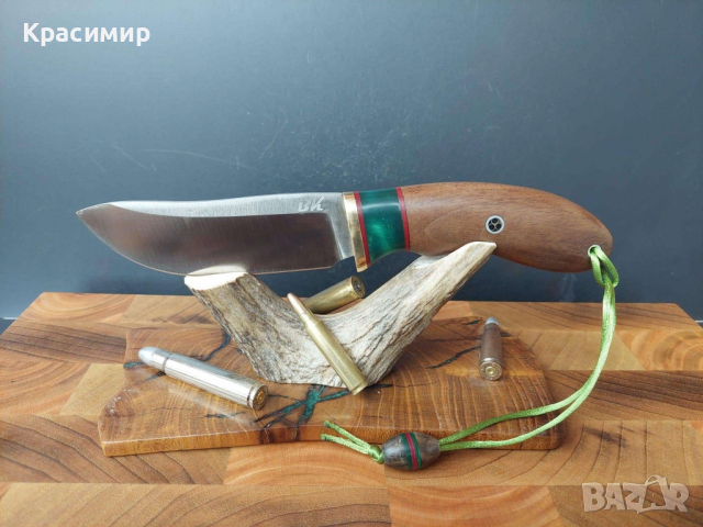 Ловен нож ръчна изработка, снимка 1 - Ловно оръжие - 44658984