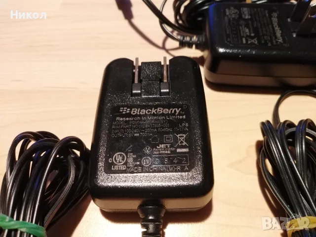 Нови зарядни за BlackBerry, снимка 2 - Оригинални зарядни - 56214196