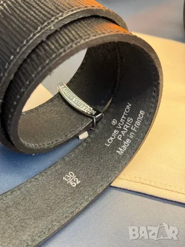 колани от естествена кожа в кутия  louis vuitton 4см, снимка 2 - Колани - 50422712