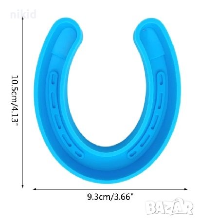 подкова голям дълбок силиконов молд форма калъп гипс шоколад гипс , снимка 2 - Форми - 42827367