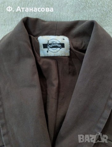 ПОДАРЯВАМ Кафяво болеро / късо сако Страдивариус Stradivarius, размер С-М , снимка 3 - Сака - 35021311