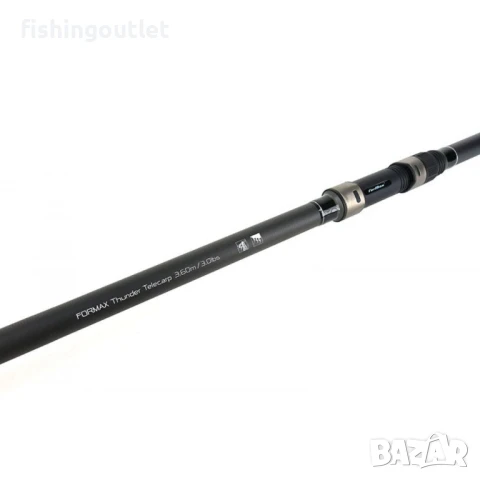 Три шарански карбонови телекарпа Formax Thunder 3.60mt 3lbs. Нови !, снимка 5 - Такъми - 51208645