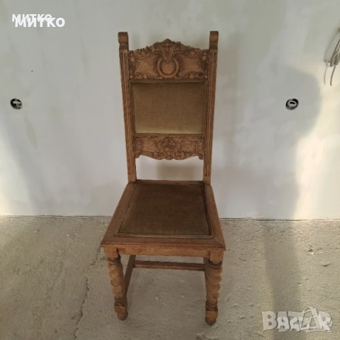 Столове дъб резба 6 бр, снимка 8 - Столове - 46081716