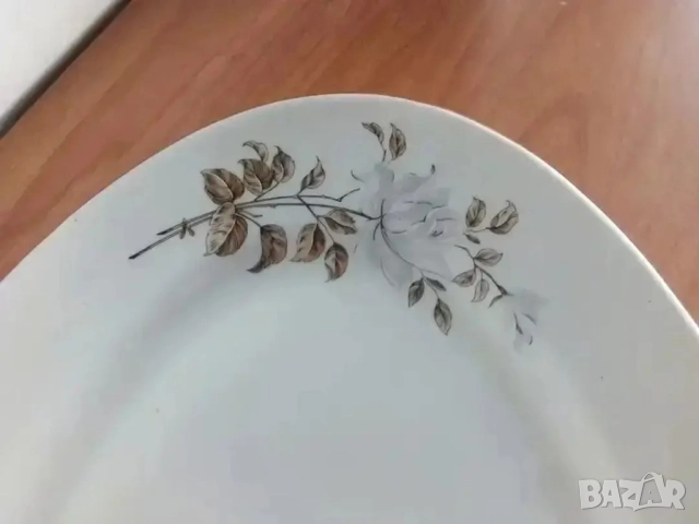 Български порцелан плата, снимка 2 - Сервизи - 27174919
