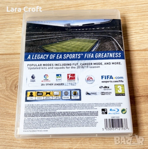 PS3 Fifa 19 PlayStation 3 Фифа Плейстейшън 3 ПС3, снимка 3 - Игри за PlayStation - 54252866