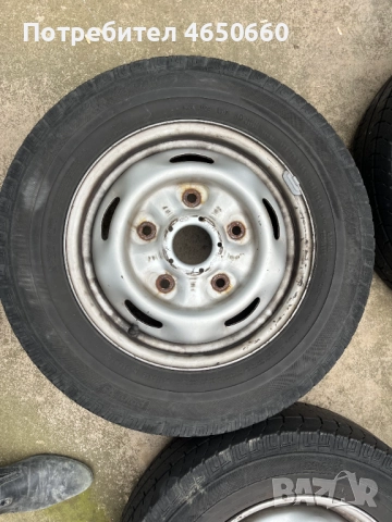 15 цолови алуминиеви джанти за форд Транзит, снимка 5 - Гуми и джанти - 52545335