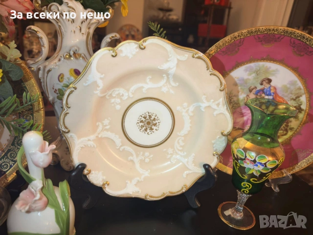 Staffordshire Porcelain Grat Britain  Circa 1864 Код P1949, снимка 9 - Декорация за дома - 53925757