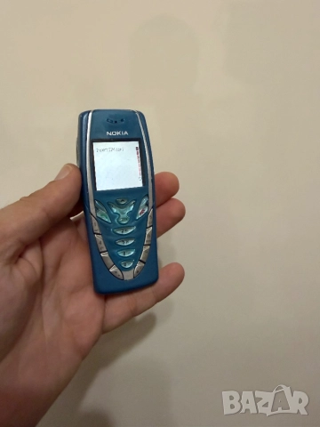 Nokia 7210 blue синьозелен Запазен, снимка 2 - Nokia - 52393635