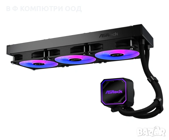 Охладител за процесор ASRock Pro 360 ARGB, снимка 2 - Други - 53935768