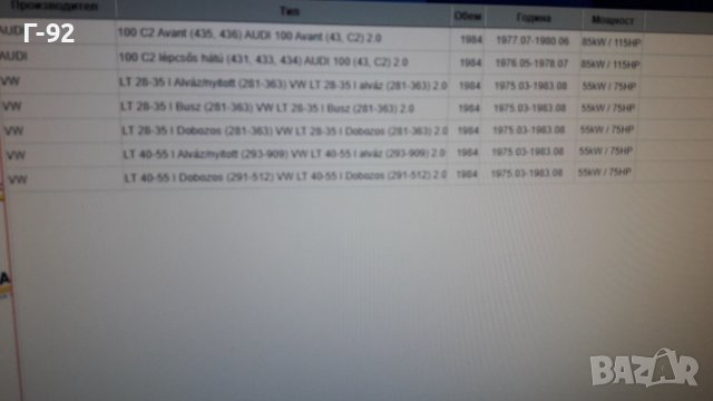 246.558**НОВО**EIRING**ГАРНИТУРА ЗА ГЛАВА**AUDI**VW**-LT-**PORSCHE**06.1975-08.1989*, снимка 5 - Части - 39961360