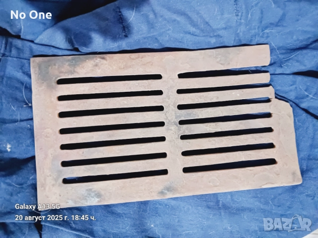 Продавам метална скара за печка на дърва   , снимка 1