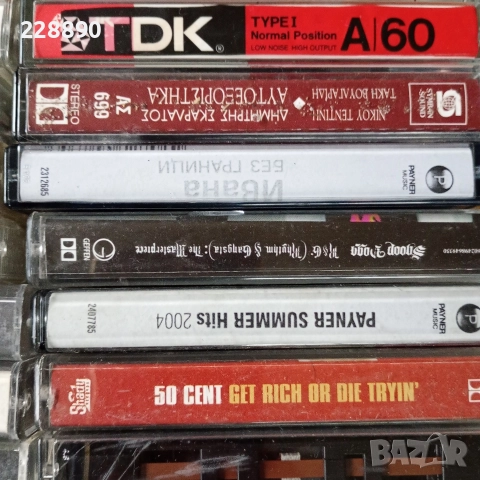 Аудио касети от 80 те години , снимка 4 - Антикварни и старинни предмети - 52646963
