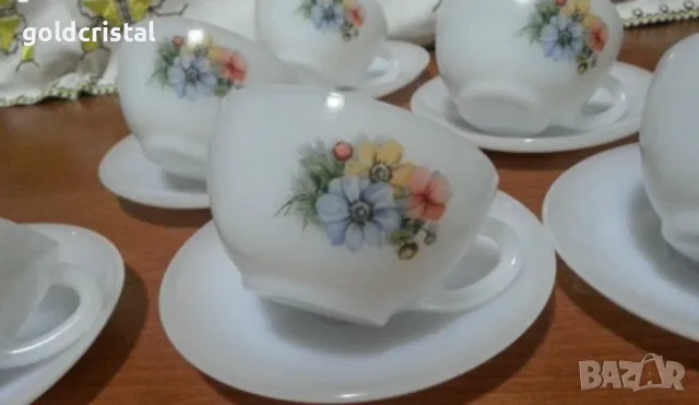  френски аркопал, снимка 4 - Антикварни и старинни предмети - 28757139