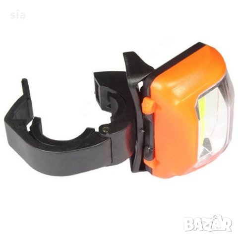 Фар за велосипед LED, лед фар за колело, черен, снимка 2 - Аксесоари за велосипеди - 31895399