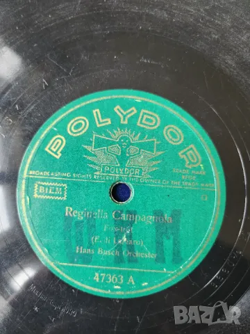 плочи грамофонни шеллак / бакелит от 1930-те г.,78 об.мин.- His master's voice, Parlaphone, Polydor, снимка 7 - Грамофонни плочи - 48992034