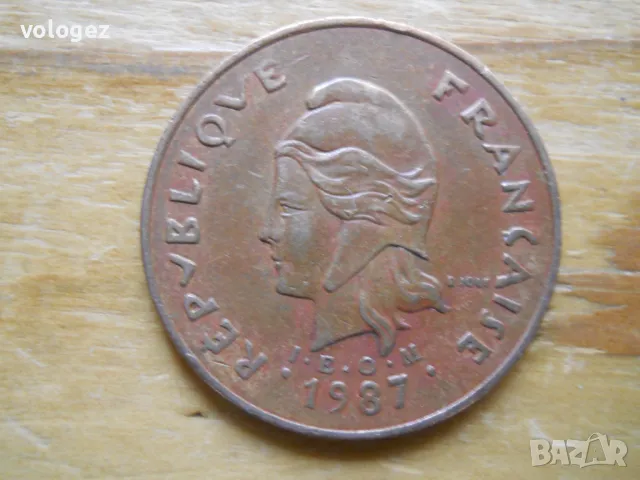 монети - Нова Каледония, Френска Полинезия, снимка 8 - Нумизматика и бонистика - 49258727