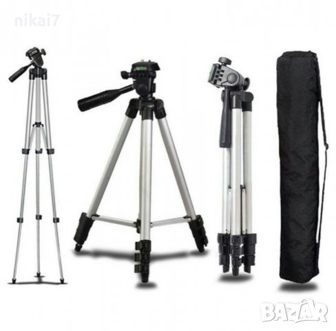 Фото статив TRIPOD TF3110 алуминиев много стабилен за фотоапарат/GSM, снимка 11 - Чанти, стативи, аксесоари - 37640062