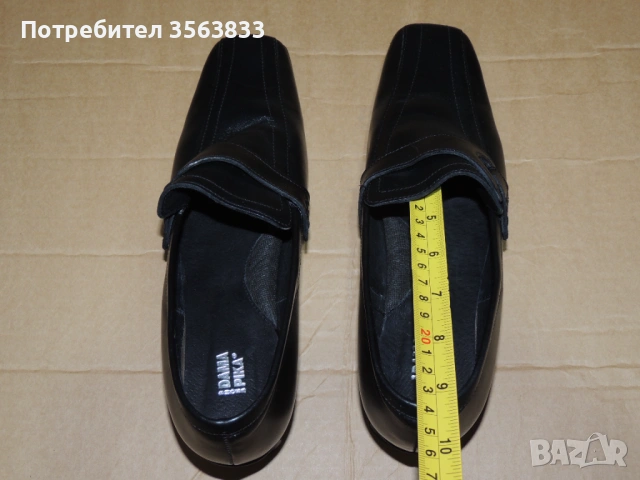 Дамски обувки  DAMA PIKA от естествена черна кожа., снимка 9 - Дамски елегантни обувки - 54182771