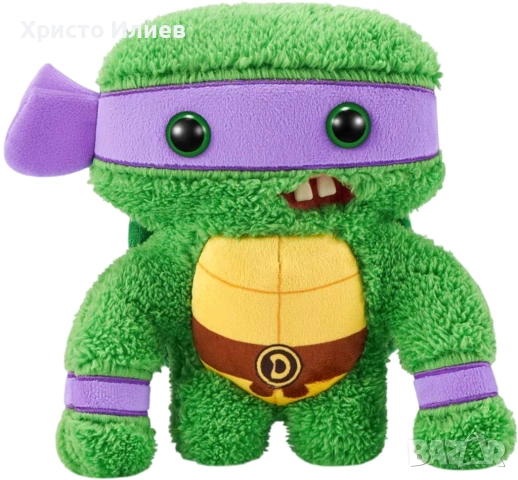 Плюшена играчка Zuru TMNT Fuggler зъбато чудовище Донатело