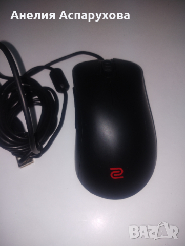 Мишка ZOWIE EC3-C, оптична (3200 dpi), USB, гейминг, черна, снимка 1 - Аксесоари - 44773639