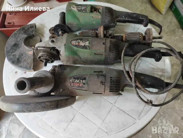 Продавам три ъглошлайфа Хитачи за части , снимка 3 - Други - 47320495