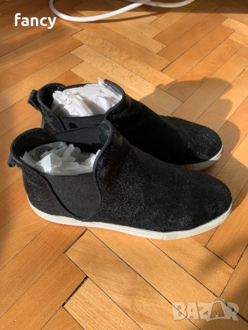 Боти Zara - естествена кожа с косъм