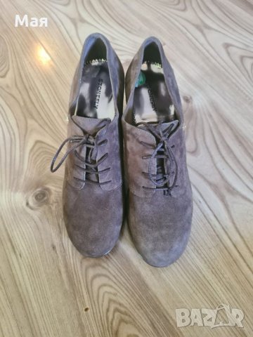 Нови дамски велурени обувки, снимка 3 - Дамски елегантни обувки - 33718001