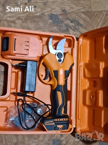 НОВ Акумулаторен градинарски нож Vermark Stärke 36V 10Ah - Немско качество, снимка 9 - Други инструменти - 53982726