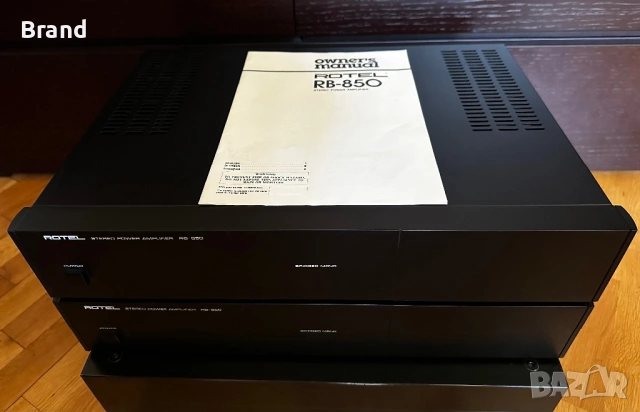 Stereo Power Amplifies Rotel RB-850❗️, снимка 2 - Ресийвъри, усилватели, смесителни пултове - 54121736