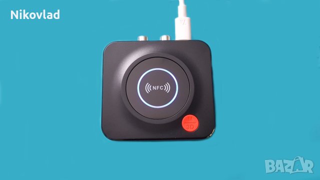 NFC Bluetooth 5.1 Receiver Stereo AUX 3.5mm Jack, снимка 4 - Ресийвъри, усилватели, смесителни пултове - 42827324