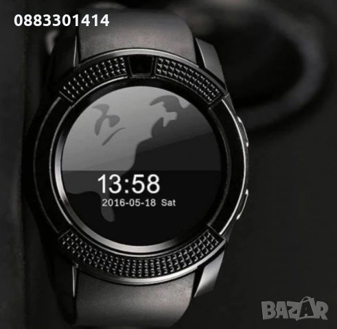 Смарт часовник телефон с камера и слот за SIM карта, снимка 5 - Смарт гривни - 33744399