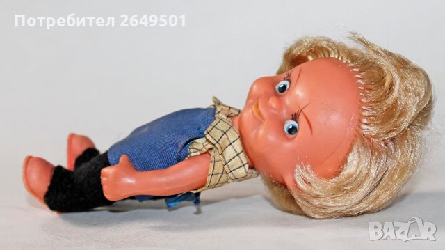 Немска кукла ГДР Марка VEB Spielwaren Schalkau 1960те, снимка 3 - Колекции - 34969433