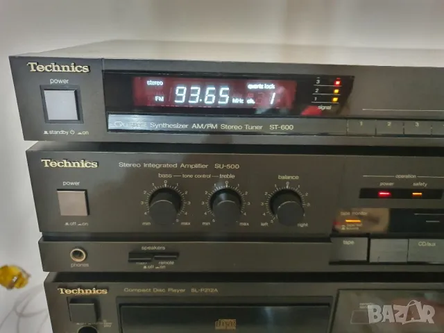 Technics-SU-500;RS-BX 404;SL-P212A;ST-600., снимка 2 - Ресийвъри, усилватели, смесителни пултове - 50054329