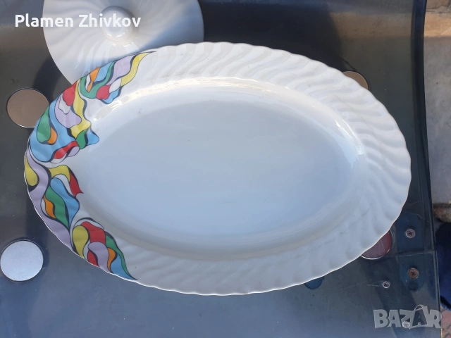 Супник с плато -български , снимка 4 - Чинии - 54106719