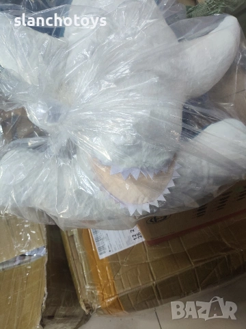 Плюшена акула,около 60 -100см., снимка 10 - Плюшени играчки - 44099018