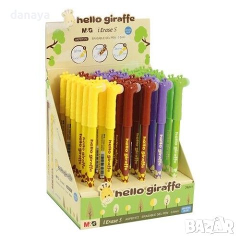 3869 Изтриваем химикал с гума Hello Giraffe, снимка 6 - Ученически пособия, канцеларски материали - 42089364