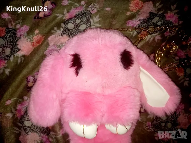 Плюшена чанта Заек , снимка 2 - Плюшени играчки - 47696856